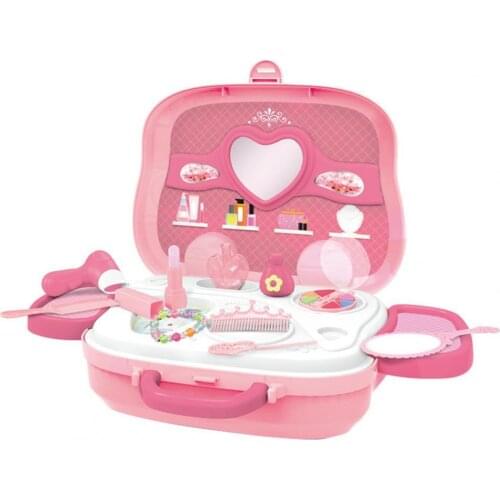 1 Set Practical Play House Toys Role Play Mini Children Gift Plastic Pretend Play House Suitcase Toy for Cosplay Medical Toy Kit