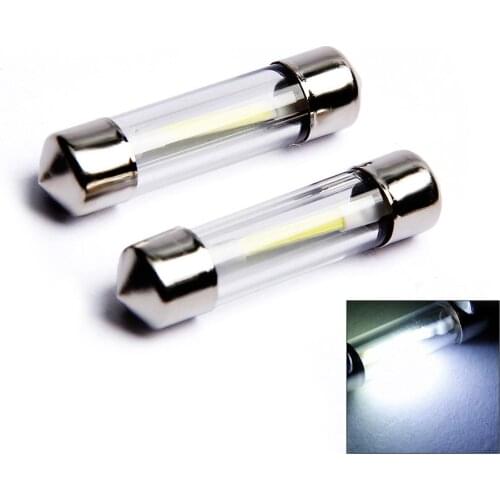 1PC 31mm 36mm 39mm 41mm DC 12V Car Reading Light LEd C5W Cob Car Interior Car Light Trailer Light