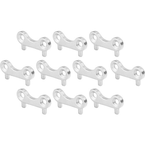 10Pcs Stainless Steel Fuel Gas Water Waste Tank Deck Fill Filler Spare Cap Key Replacement Plate Tool for Boat Marine