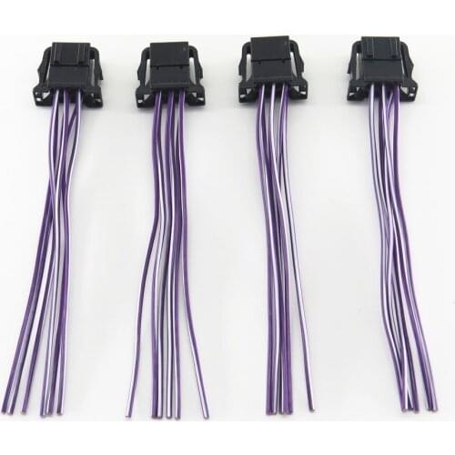 1J0 972 926 1J0972926 Seat Adjust Switch Plug Wiring Harness 6-Pin For Golf MK5 MK6 CC A4 A5 A6 Q5 Q7 S4 S5 S6 Superb 2008-2010