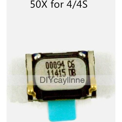 50pcs Earpiece Flex Cable for iPhone 4 4S Ear Piece Sound Speaker Replacement Parts