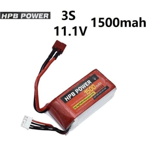 3s 1500mAh 11.1v Lipo Bettary for Rc Helicopter Car boat Airplane RC toys battery 11.1v1500mah 35C Li-Polymer battery HPB POWER