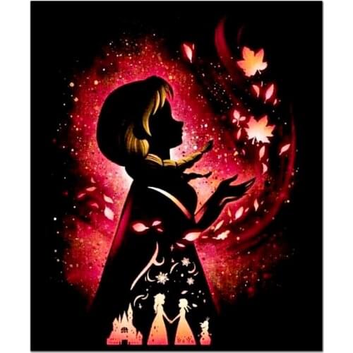 Diamond painting Night girl Diy Rhinestone embroidery full 5d Mosaic cross stitch Home Handicraft glued resin drill stickers