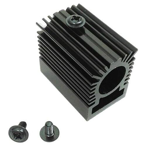 Aluminum Heating Dissipation Sink Holder Cooling CNC for 12mm Laser Module heatsink