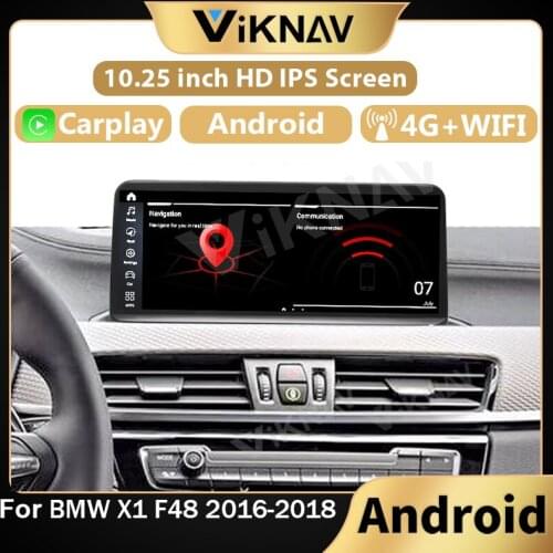 Android car radio For BMW X1 F48 2016-2018 car touch screen GPS navigation stereo recorder DVD multimedia player head unit