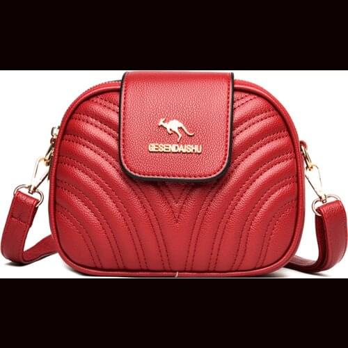 Brand V Pattern Shoulder Bags for Woman Soft Leather Handbags Vintage Small Flap Cross Body Bag Ladies Luxury Messenger Bag New