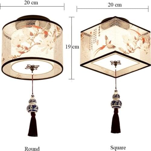 Classic Vintage Led Hanging Ceiling Lights China 110V 220V Design Japanese Modern Pendant Ceiling Lamp for Living Room Bedroom
