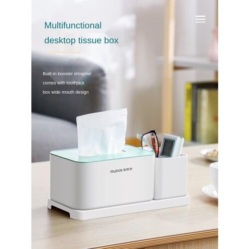 Tissue Box Household Living Room Multi-Functional Desktop Paper Extraction Box Restaurant Ideas Simple