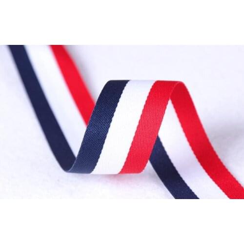 5meters Webbing Strap jacquard ribbon Webbing Tape Lace Ribbon Gift Wrapping Decoration DIY Medals Strap Stripe grosgrain Ribbon