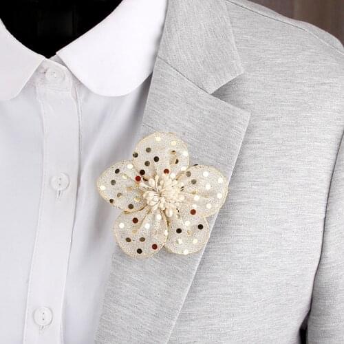 Lucky kid Gold Brooches For Clothes