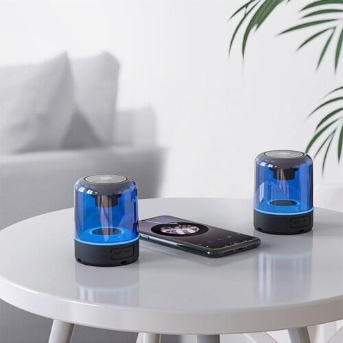 New BSOPI TO-11 Magnetic Bluetooth Speaker Portable Bluetooth 5.0 a Pair Small Speaker Subwoofer Audio High Sound Quality