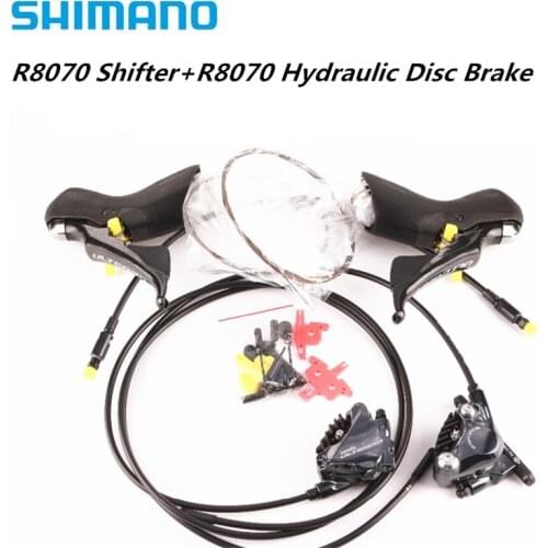 Shimano Ultegra Di2 R8070 ST-R8070 BR-R8070 ST-R785 BR-R8070 Hydraulic Disc Brake Flat Mount 2x11 Speed One Pair Shifter Brake