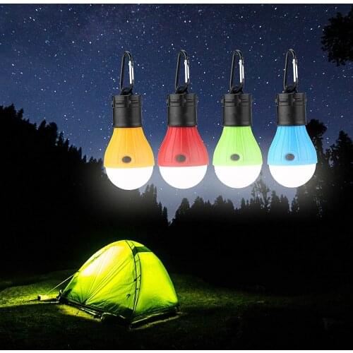 LED Camping Lantern Portable Outdoor Tent Light Bulb for Backpacking Camping Hiking Fishing Emergency Hanging Light Lightweight
