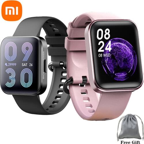 Xiaomi Mijia 2021Smartwatch Men Heart Rate Monitor Bluetooth Wristband Full Touch Screen Sport Fitness Smartwatches For Huawei