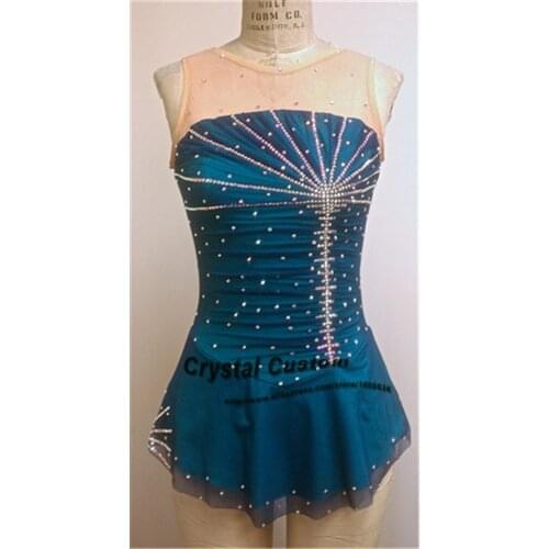 Womens Figure Skating Dresses Fashion New Brand Ice Figure Skating Dresses Competition For Adult DR3494