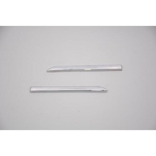 1 Pair Left+Right Chrome Fender Strip Molding Panel 2046903262 2046903162 for Mercedes Benz C-Class W204 2007-2010