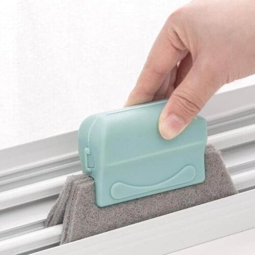 1PCS Window Groove Cleaning Cloth Window Cleaning Brush Windows Slot Cleaner Brush Clean Window Slot Clean Tool