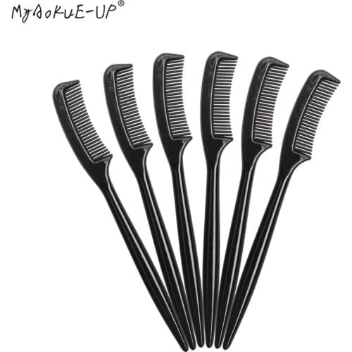 25pcs/lot Eyebrow Comb Mini Make Up Brushes Eyelash Extension Makeup Tools