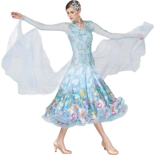 B-17213 Custom Girls Ballroom Dance Dress Dresses, Plus Size Ballroom Dance Dresses For Adult Kids