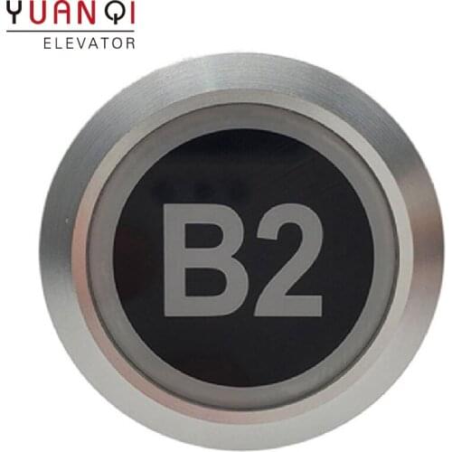 Elevator Contactless Touchless Button Lift Sparse Parts Aluminum Call Button