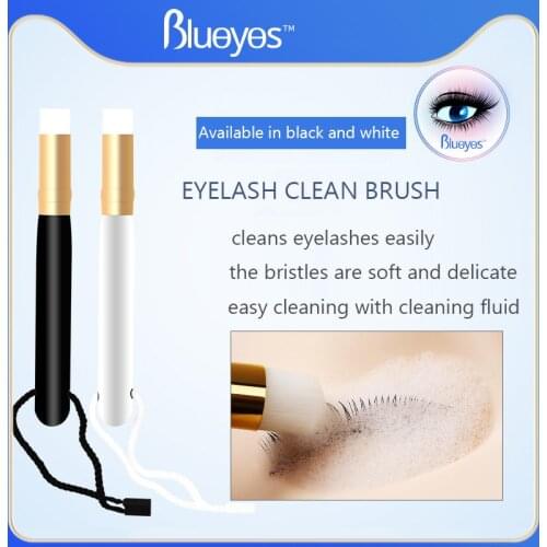 Eyelash Cleaning Wooden Brush Nose Eyebrow Blackhead Clean Lash Shampoo Brushes Lashes Cleanser Eyelashes Extension Tools