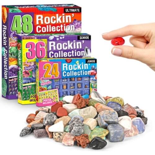 Excavation Kit Toys DIY Kit Educational Toys for Boys Kids Natural Gemstone Collection Rock Jewellery Stone Crystals Archeology