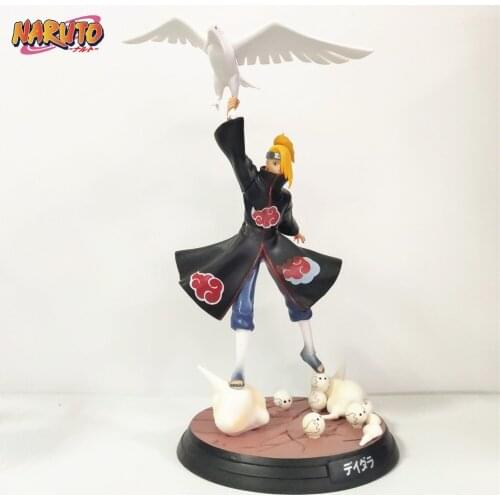 Naruto Deidara Anime Figure Shippuden Fly Deidara Action Figurine Model Statue Juguetes Brinquedos Toys Manga Toys Gk Figural