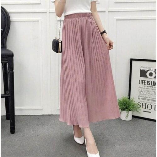 LAHQLYWN Women's Wide Trousers