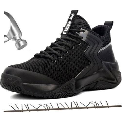Lightweight Electrician Insulated Shoes Work Safety Shoes Men Work Boots Air Mesh Anti-smash Anti-piercing Indestructible Shoes