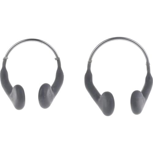 Soft Silicone Swimming Nose Clip Durable No-skid Adjustable Stainless Steel Wire for Swimming Diving Sports Accessories