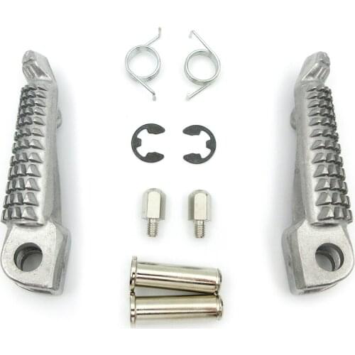 Motorcycle Front Footrests Foot Pegs For Kawasaki Ninja ZX6R ZX10R Z750 Z750S Z1000 KLE650 Versys Z1000SX 650R (EX650) ER6N ER6F