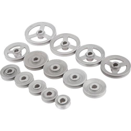 Industrial Sewing Machine Timming Transfer Wheel Pulley Belt Wheels All Size 45mm-120mm Solid/hollow Aluminum Clutch Motor Parts