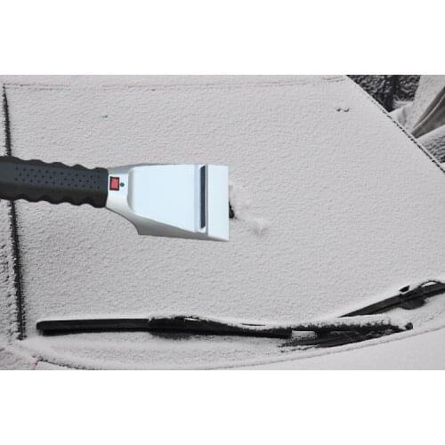 Car Window Water Wiper Squeegee Handled Rubber Ice heated Scraper Blade switch Auto Snow ICE Electrical heating tool Appliance