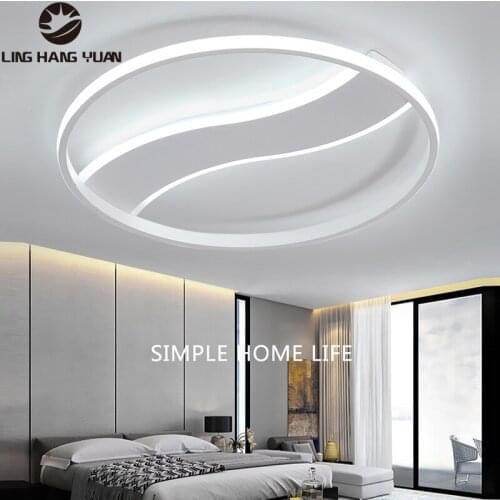 Led Ceiling Lamp White Modern Ceiling Light for Living room Bedroom Dining room Kitchen Home Decoration Chandelier Ceiling Lamps