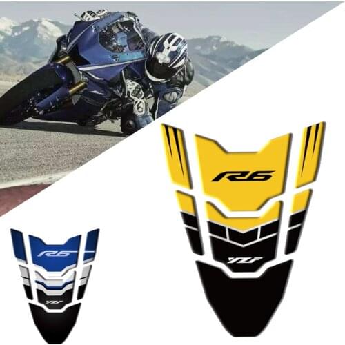 3D Motorcycle Sticker Motorcycle Fuel Tank Protector For Yamaha YZFR6 YZF R6 2015 2016 2017 2018