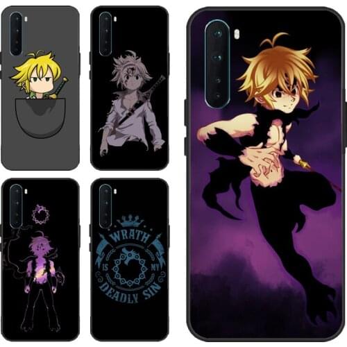 Meliodas Seven Deadly Sins Case For Oneplus 8 9 Pro 8T Nord 9R Cover For OPPO Realme GT Neo C3 C11 C21 Q3 6 7 8 Pro