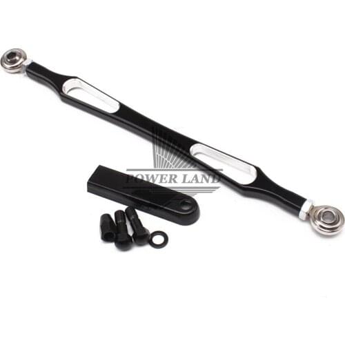 1set Motorcycle Shifter 30cm Linkage Gear Black Anodized Shift Lever Linkage For Harley Dyna Softail Touring FLHR FLHT FLT 86-17