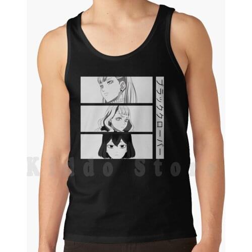 Black Clover ( Noelle - Nero - Mimosa ) tank tops vest sleeveless Anime Manga Kawaii Noelle Waifu Anime Girl Nero Mimosa