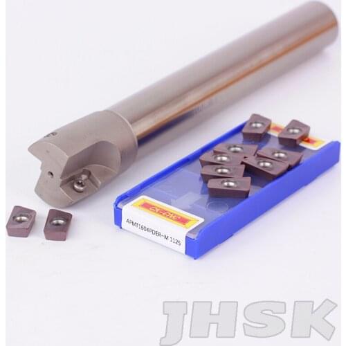 BAP400R-C25-30-200 Indexable milling cutter CNC TOOL with10 pcs APMT1604PDER -H2 1125