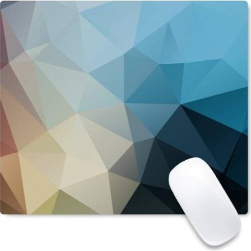 Geometry Customized laptop Gaming mouse pad Non slip Cushion Square Thickness 2mm