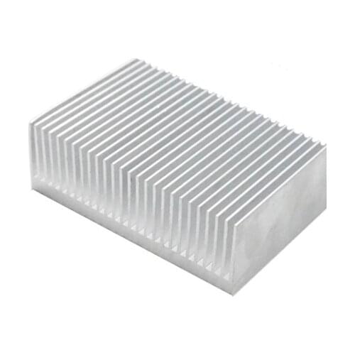 High-power aluminum radiator 80*27*80mm Chip module CPU thermal conductivity aluminum power amplifier dense tooth heat sink