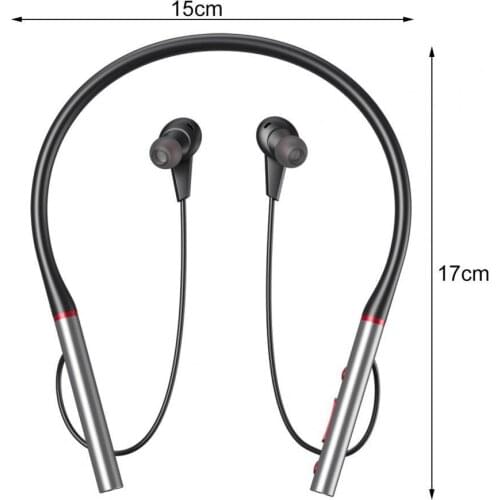 GY10 Bluetooth Earphone Neckband In-Ear Silicone Stereo HIFI Wireless TF Card Headphone for Music Longtime Standby for Sport