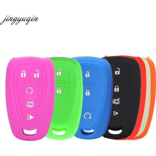 New 2 Buttons Remote Silicone Car-Styling Cover Case For Chevrolet Cruze Trax Malibu XL Spark Verano Volt Limited 2016 2017