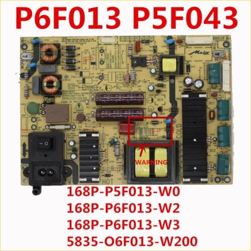 P6F013 P5F043 168P-P5F013-W0 168P-P6F013-W2 168P-P6F013-W3 5835-O6F013-W200 Power Supply Board Professional TV Accessories