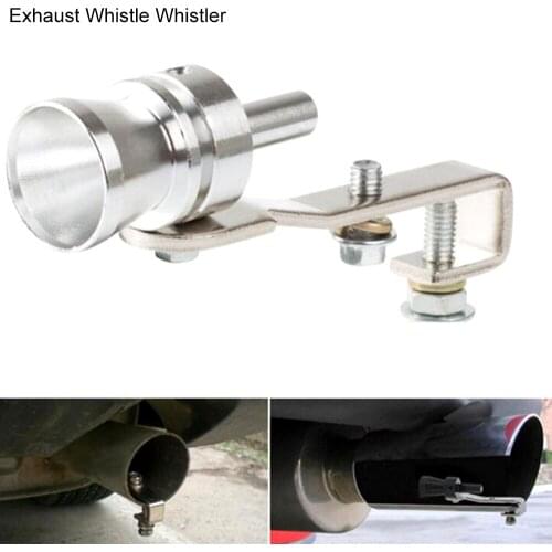 Simulator Whistler Exhaust Fake Universal Turbo Whistle Pipe Sound Muffler Blow Off Car Styling Tunning 4 Sizes Auto Accessories