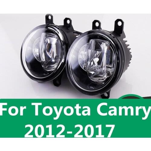 LED front fog light daytime running light fog light modification car Accessories For Toyota Camry 7th Sedan 2012-2017