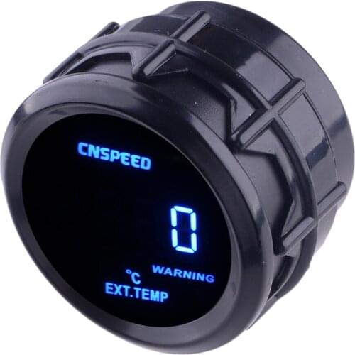 Universal Car 12V Digital EGT LED Exhaust Gas Temp Temperature Meter Gauge With Sensor