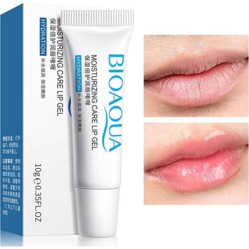 10g Moisturizing Lip Gel Honey Lip Mask Anti-wrinkle Anti-cracking Lip Balm Moisturizer Nourishing Women Lips Care Gel