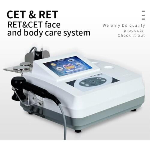 High Quality Tecar Therapy Physiotherapy Slimming Equipment Diathermy Monopolar RF RET CET Body Shaping Face Lift Device