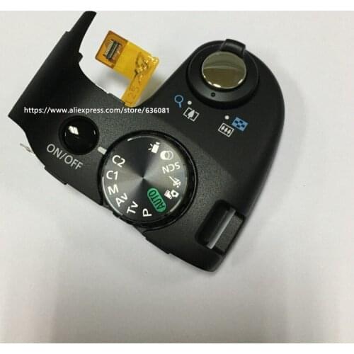 Repair Parts Top Cover Zoom Release Button Mode Dial For Canon PowerShot SX50 HS , PC1817
